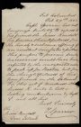 Letter from Thomas Sparrow to the Misses Kendall